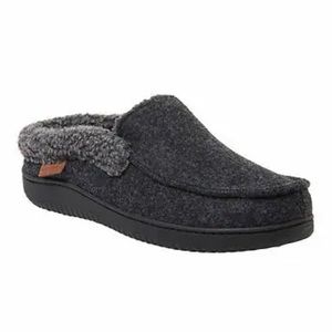 NWT Men’s Dearfoam Total Comfort Memory Foam Slippers (Size: 13-14)